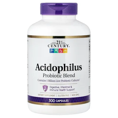 21st Century, Acidophilus Probiotic Blend, 300 Capsules