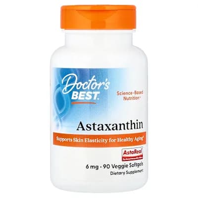 Doctor's Best, Astaxanthin, 6 mg, 90 Veggie Softgels