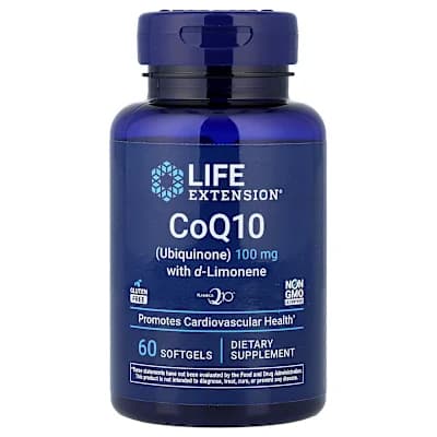 Life Extension, CoQ10 (Ubiquinone) with d-Limonene, 60 Softgels