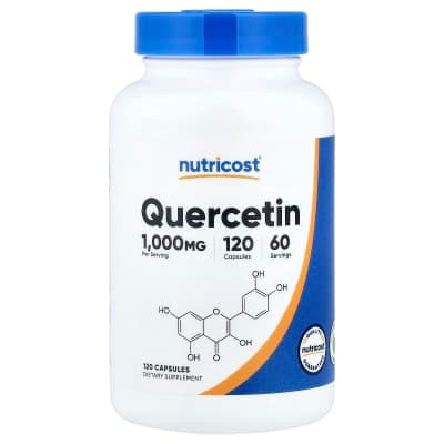 Nutricost, Quercetin, 120 Capsules (500 mg per Capsule)