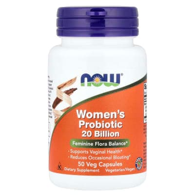 NOW Foods, Woman's Probiotic, 20 Billion, 50 Veg Capsules