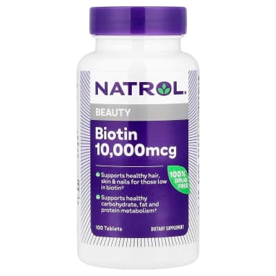 Natrol, Biotin, 100 Tablets