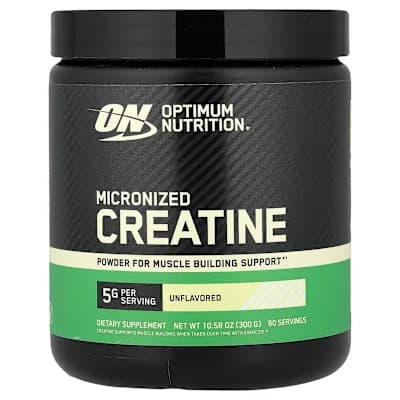 Optimum Nutrition, Micronized Creatine Powder, Unflavored, 10.58 oz (300 g)