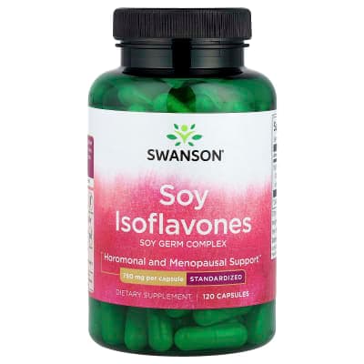 Swanson Vitamins, Soy Isoflavones, 750 mg, 120 Capsules