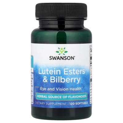 Swanson Vitamins, Lutein Esters & Bilberry, 120 Softgels