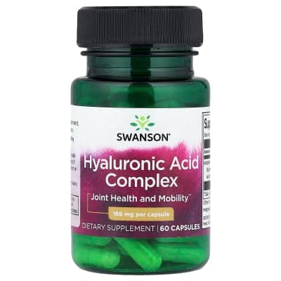 Swanson Vitamins, Hyaluronic Acid Complex, 166 mg, 60 Capsules