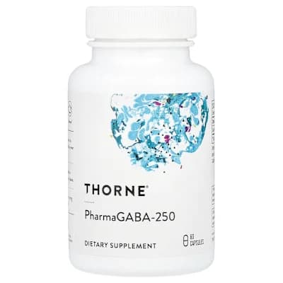 Thorne, PharmaGABA-250, 60 Capsules (250 mg per Capsule)